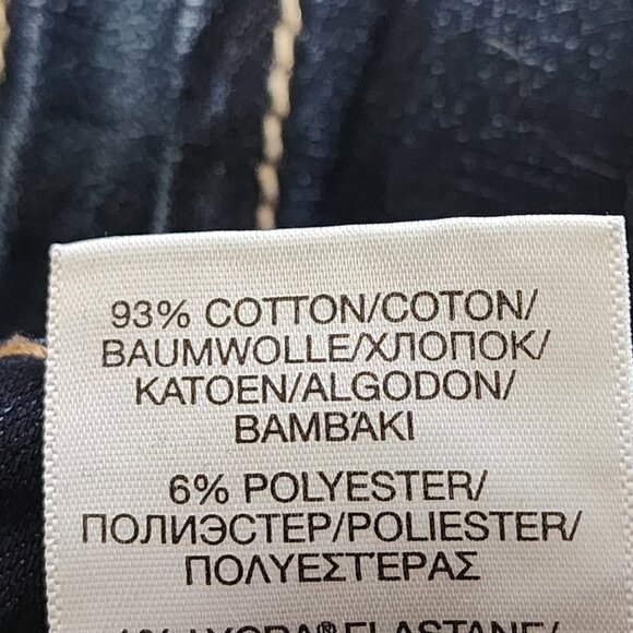 Silver Suki Dark Wash Stretch Denim Mid Rise Straight Leg Jeans - Picture 9 of 9